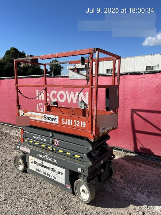 2019 Skyjack SJIII-3219 Standard w/Trojan Batteries
