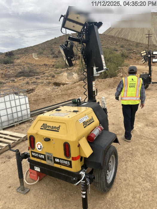 2022 Allmand NLV3GR LED Light Tower