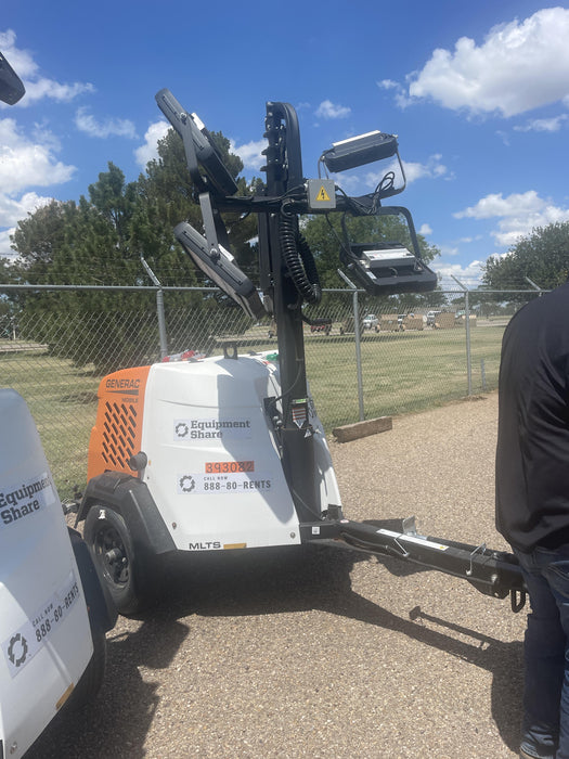 2024 Generac MLT2 Diesel, Flex Switch 120V Input, Powerzone Controller, 
(4) 320W LED Lights, 4kW Generator, 39.9 Gal Fuel Tank, 2" Ball, T3