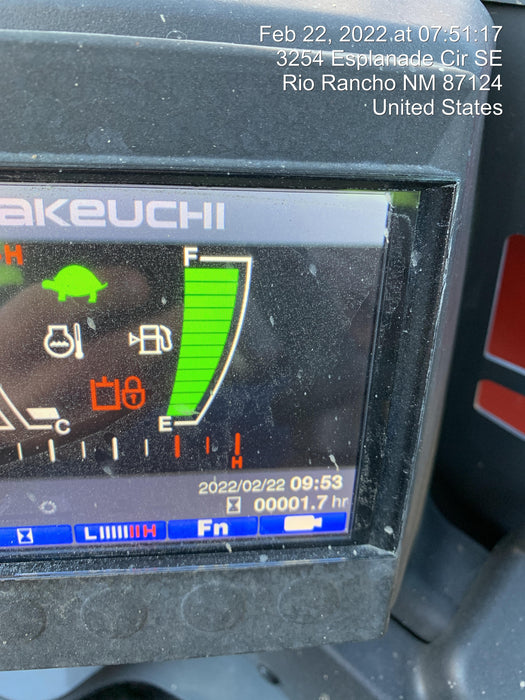 2022 TAKEUCHI TL8R2-R