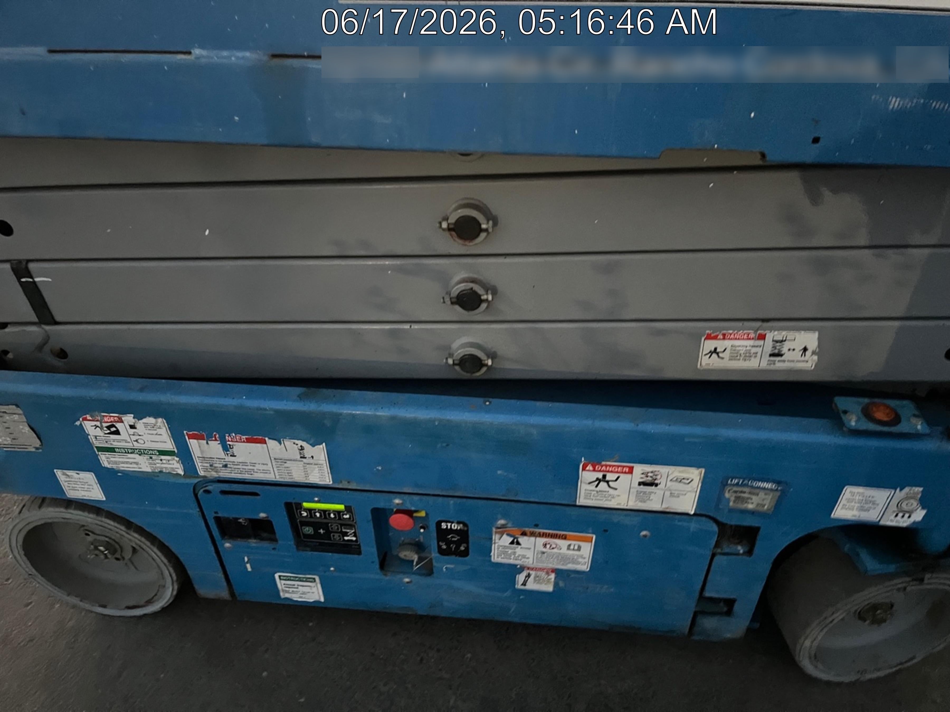 2019 Genie GS-1930 Half Height Swing Gate, 800W Inverter