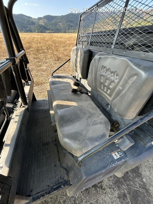 2021 Kubota RTV-X1140W-H Plastic Canopy, Windshield Acrylic Clear, LED Strobe Light, Wire Harness Kit, Back up Alarm