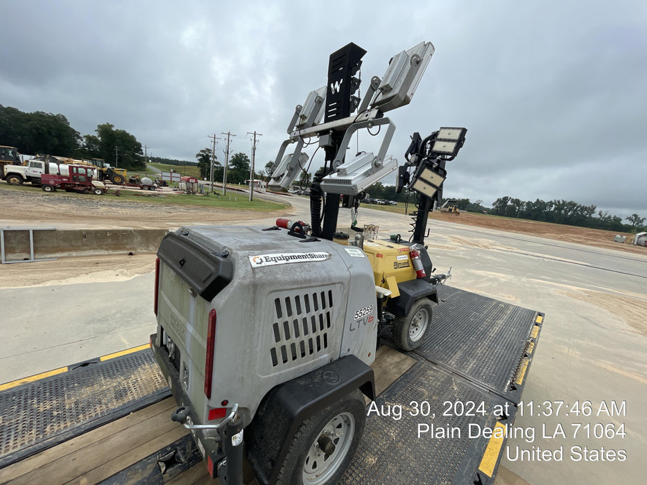 2019 Wacker Neuson LTV6K-LED Standard LED Towable Light Tower w/None