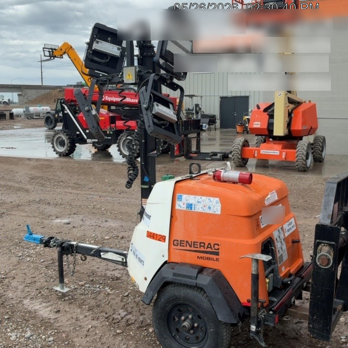 2023 Generac MLT2 Diesel, Flex Switch 120V Input, Powerzone Controller, (4) 320W LED Lights, 4kW Generator, 39.9 Gal Fuel Tank, 2" Ball, T3
