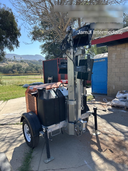 2024 Wanco WLTT-4MM4K Diesel, Deep Sea Controller, Shore Power Plug, Auto Start, (4) 350W LED Floodlights, 4kW Generator, 60 Gal Fuel Tank, 2" Ball, T3