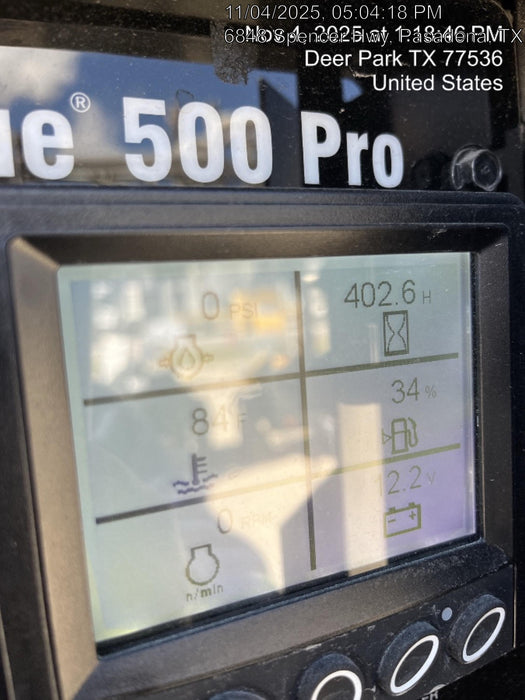 2025 MILLER ELECTRIC BIG BLUE 500