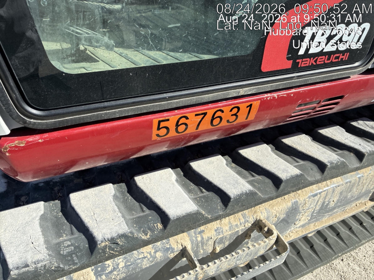 2025 TAKEUCHI TB290-CR