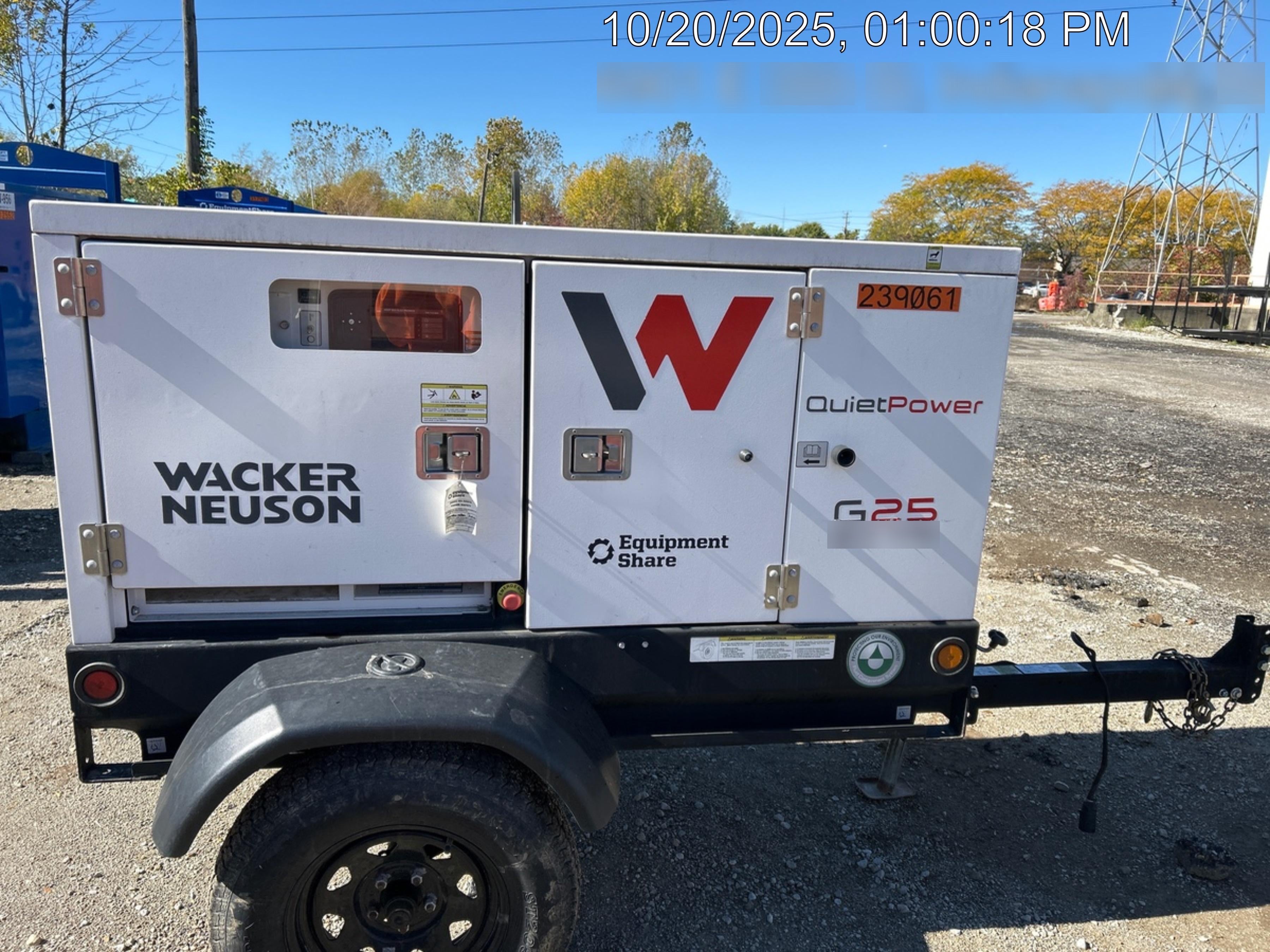 2022 WACKER NEUSON G25