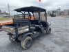 2020 Kubota RTV-X1140RL-A 4 seat diesel cart, plastic canopy, ATV tires, steel wheels, tinted windshield, strobe light, and backup alarm