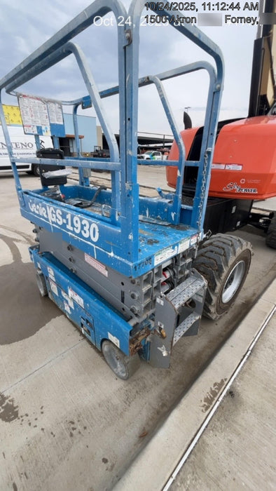 2018 Genie GS-1930 Genie GS-1930 w/Fixed Rail, Chain Entry