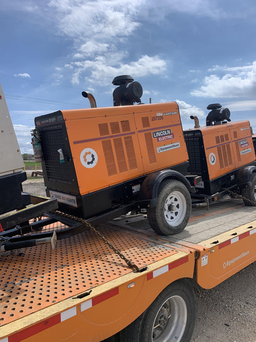 2022 Lincoln Electric Vantage 549X Crosslink Technology, Trailer Mounted, ES Decals, T3