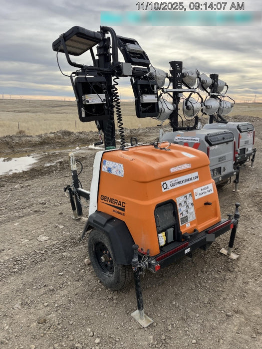 2023 Generac MLT2 Diesel, Flex Switch 120V Input, Powerzone Controller, (4) 320W LED Lights, 4kW Generator, 39.9 Gal Fuel Tank, 2" Ball, T3