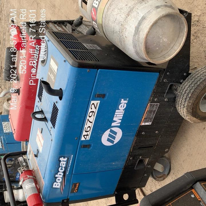 2019 Miller Electric BOBCAT 250 Standard w/Running Gear, Bracket, Hose