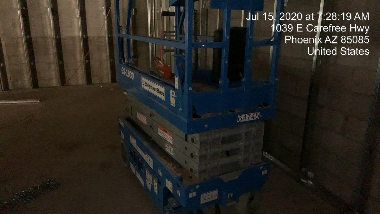 2020 Genie GS-1930 Standard Machine