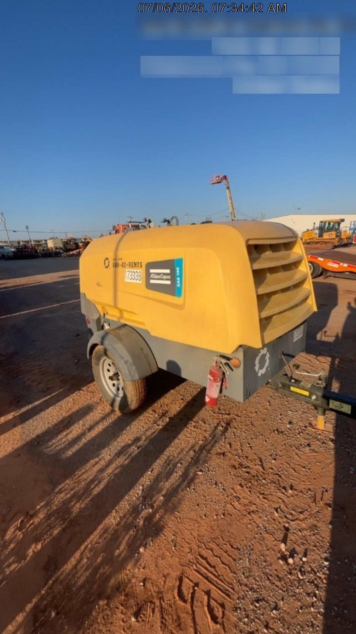 2021 ATLAS COPCO XAS188 CWK