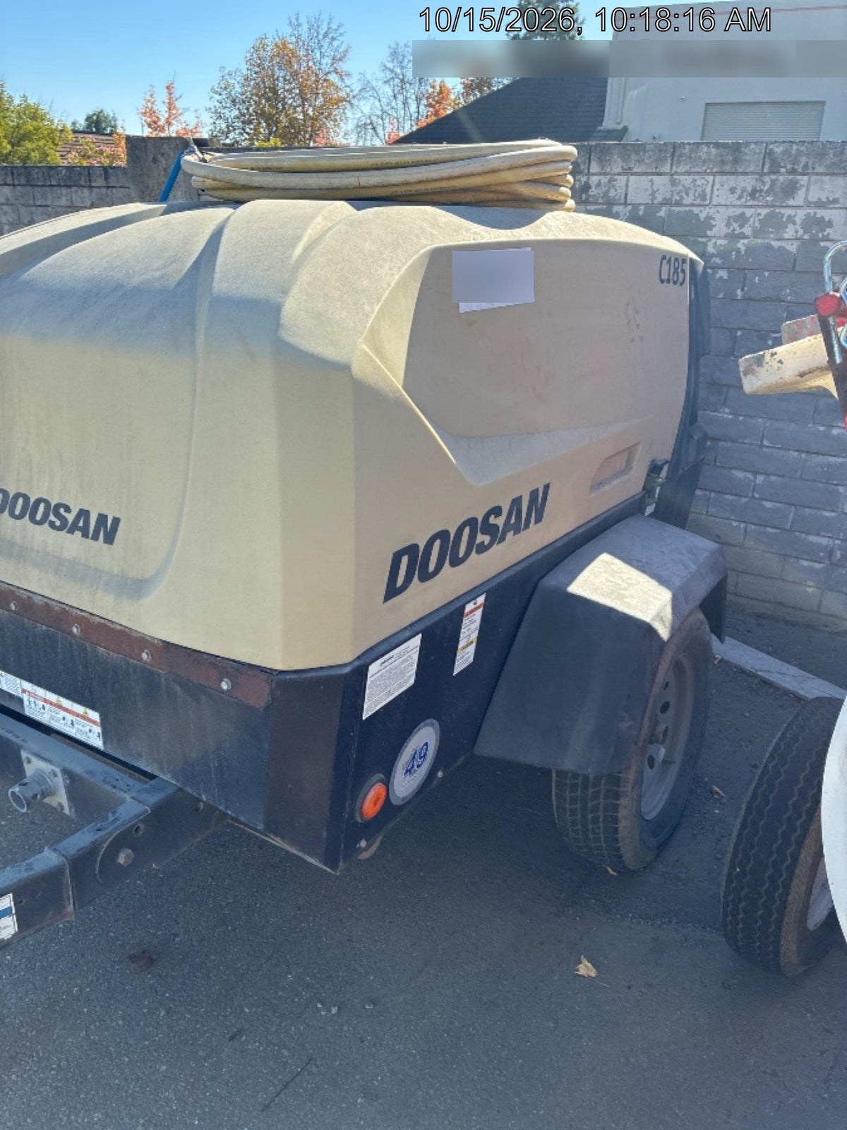 2019 DOOSAN C185WDO-T4F