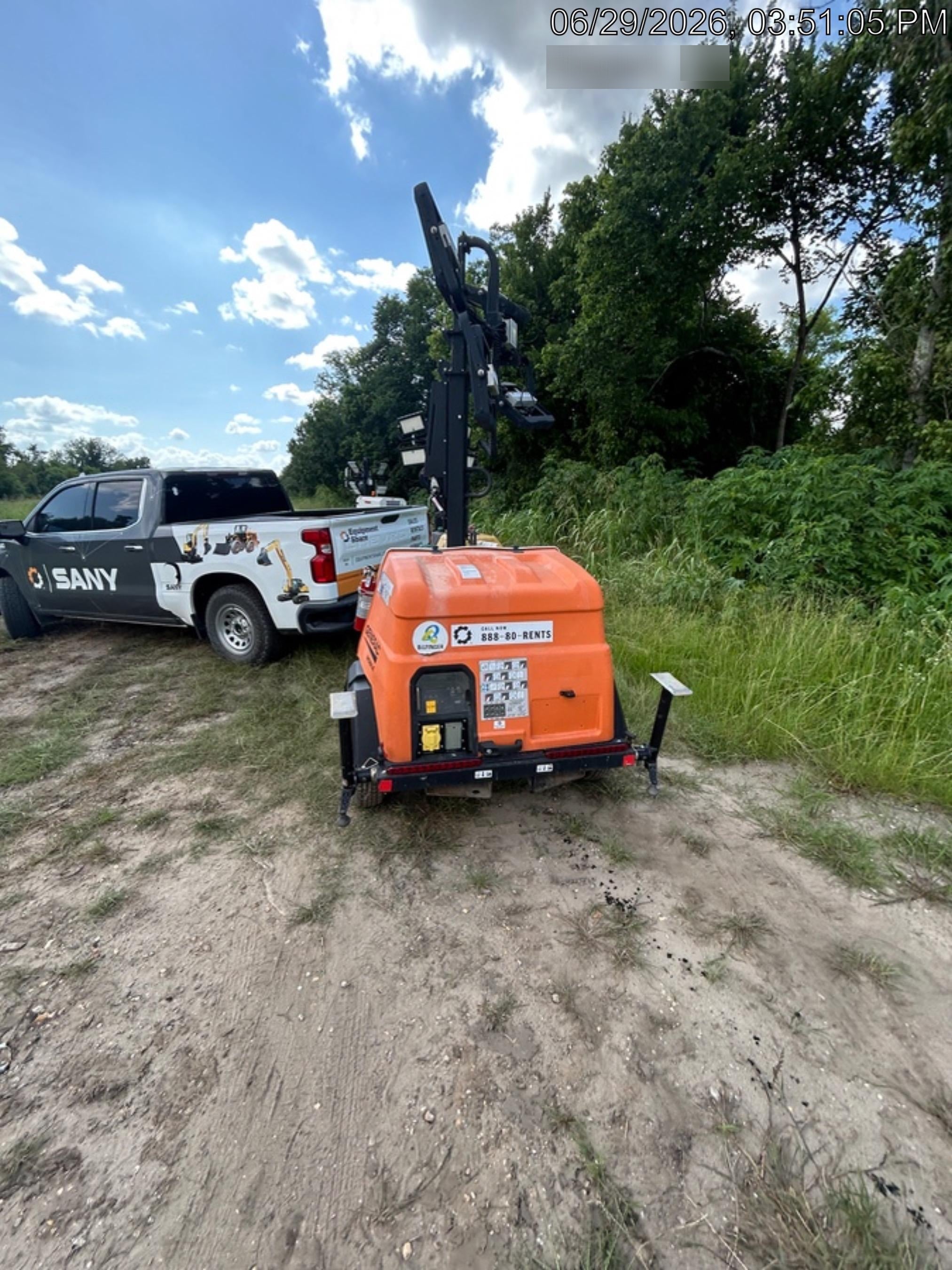 2023 Generac MLT2 Diesel, Flex Switch 120V Input, Powerzone Controller, 
(4) 320W LED Lights, 4kW Generator, 39.9 Gal Fuel Tank, 2" Ball, T3