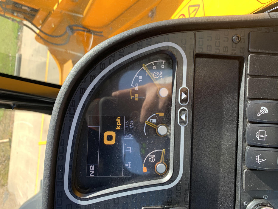 2020 JCB 509-42 Cab/Heat/Air, Solid Tires, Work Lights, Beacon, Aux Hydraulics, Back up Alarm, Lifting Eye, ES Decals