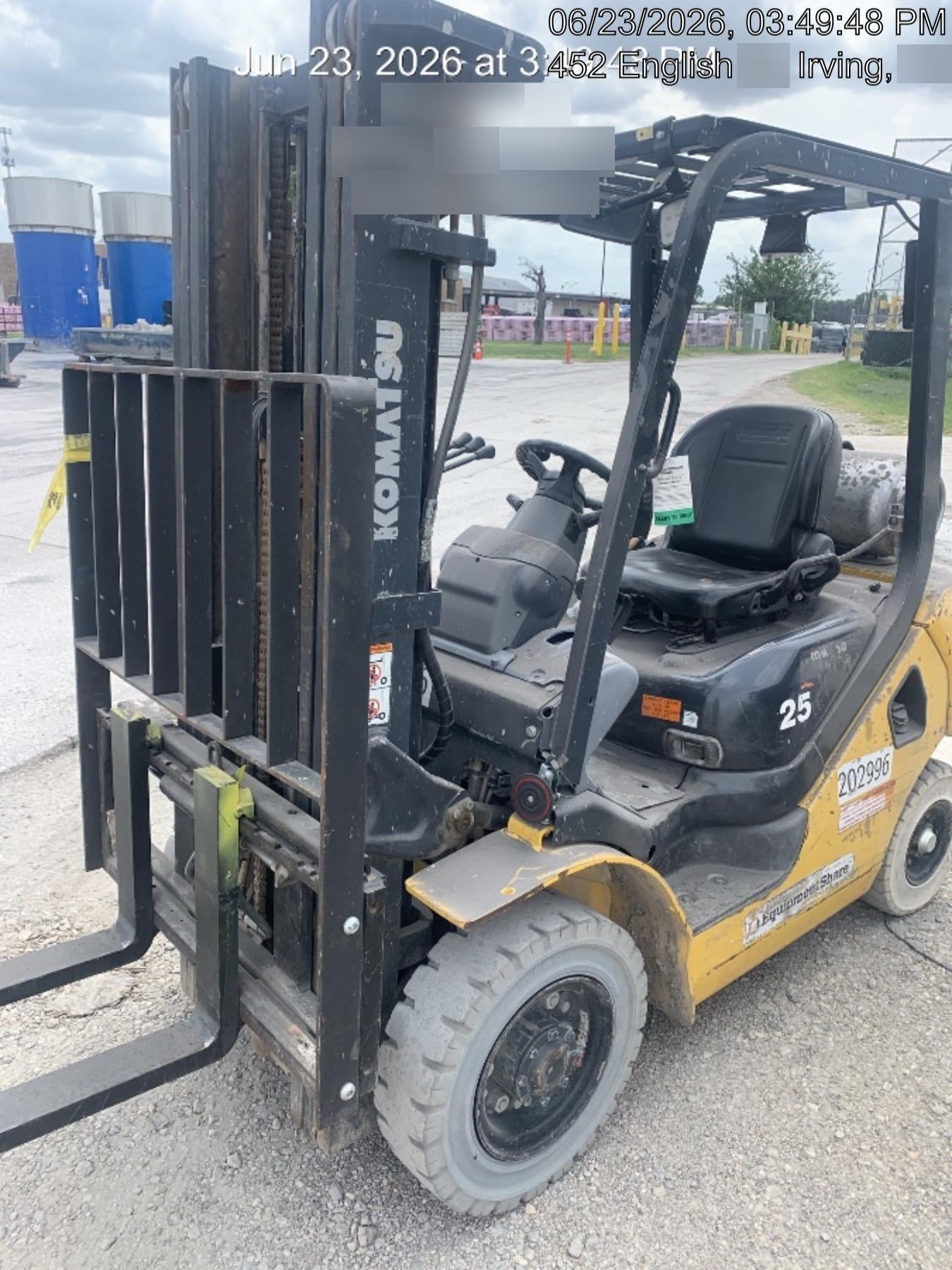 2022 KOMATSU FG25T-16