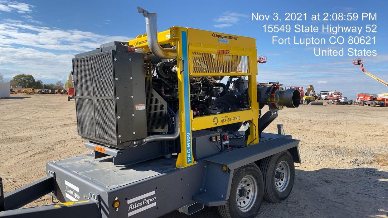 2021 ATLAS COPCO PAC H108 JD