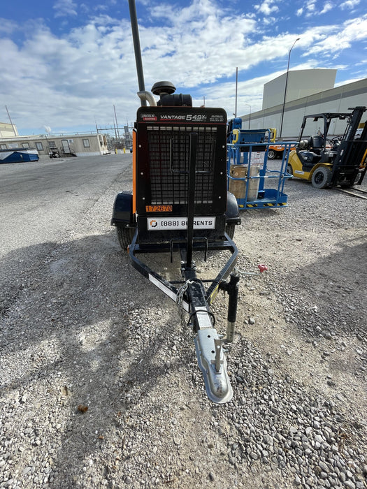 2021 Lincoln Electric Vantage 549X Ready Pak 3, ORANGE (includes trailer, cable rack, fender light kit)