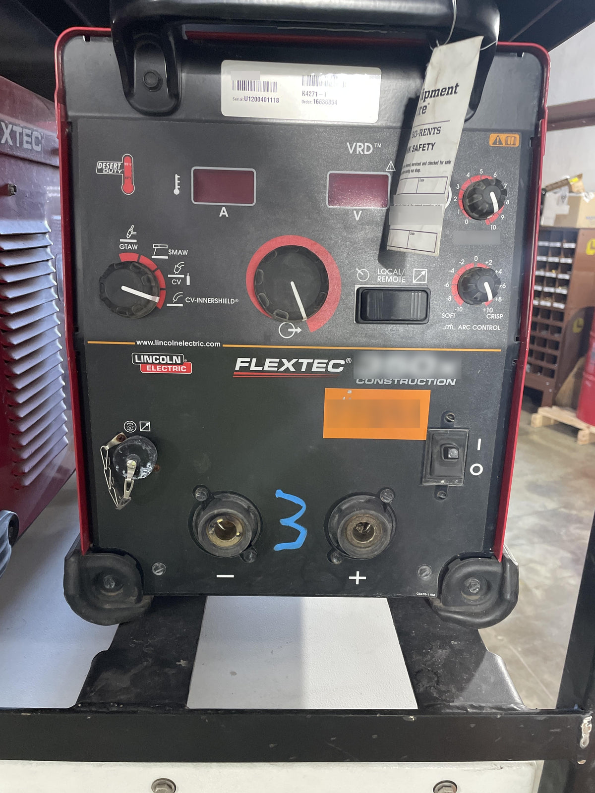 2020 LINCOLN ELECTRIC FLEXTEC 350X