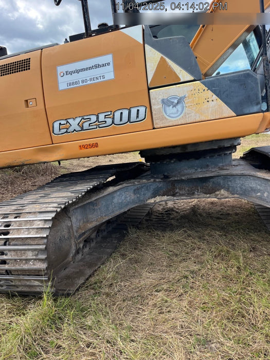 2016 CASE CX250D