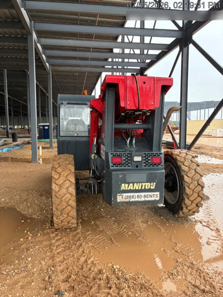 2018 Manitou MTA10055 MTA10055 - 74 HP T4, Canopy, Worklights/Strobe, Beacon, 66" Carriage, 60" Forks, Solid Tires, Lift Hook, Aux Hydraulics