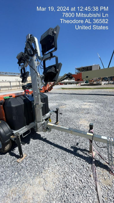 2023 Wanco WLTT-4MM4K Diesel, Deep Sea Controller, Shore Power Plug, Auto Start, (4) 350W LED Floodlights, 4kW Generator, 60 Gal Fuel Tank, 2" Ball, T3