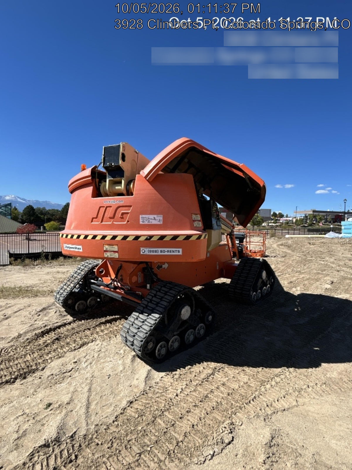 2021 JLG 660SJ Quad Track