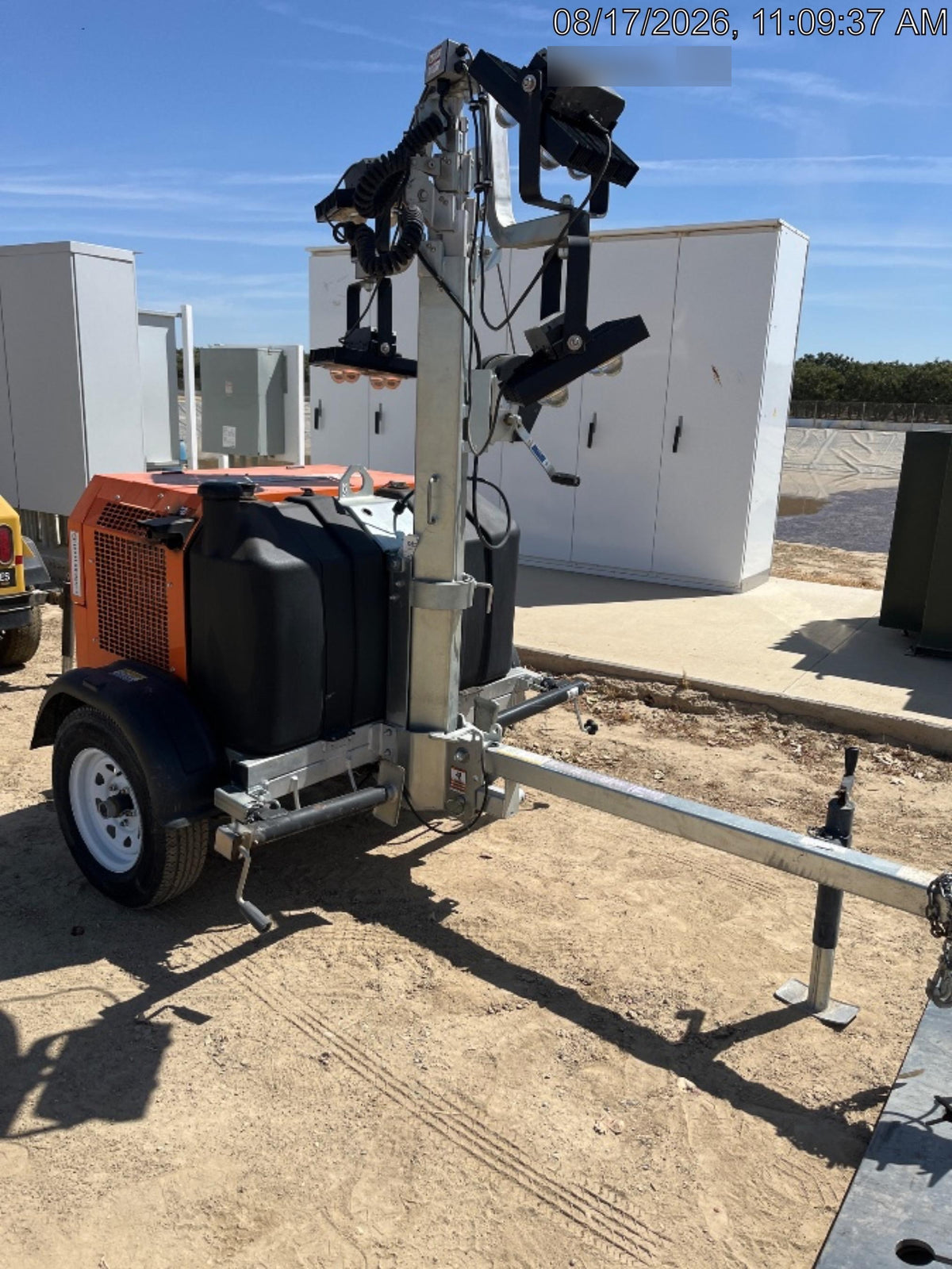 2024 Wanco WLTT-4MM4K Diesel, Deep Sea Controller, Shore Power Plug, Auto Start, (4) 350W LED Floodlights, 4kW Generator, 60 Gal Fuel Tank, 2" Ball, T3