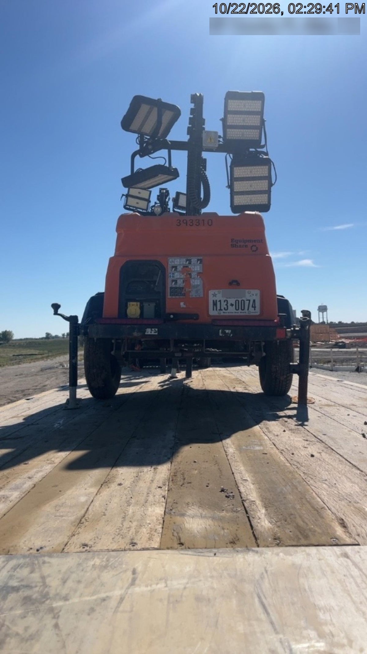 2024 Generac MLT2 Diesel, Flex Switch 120V Input, Powerzone Controller, 
(4) 320W LED Lights, 4kW Generator, 39.9 Gal Fuel Tank, 2" Ball, T3