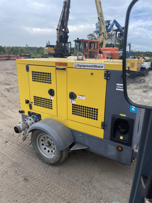 2020 ATLAS COPCO PAS 100 HF CS Enclosed