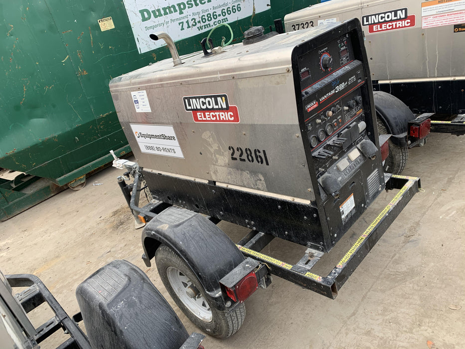 Lincoln Electric Vantage 322 Lincoln Vantage 322 Welder w/Trailer