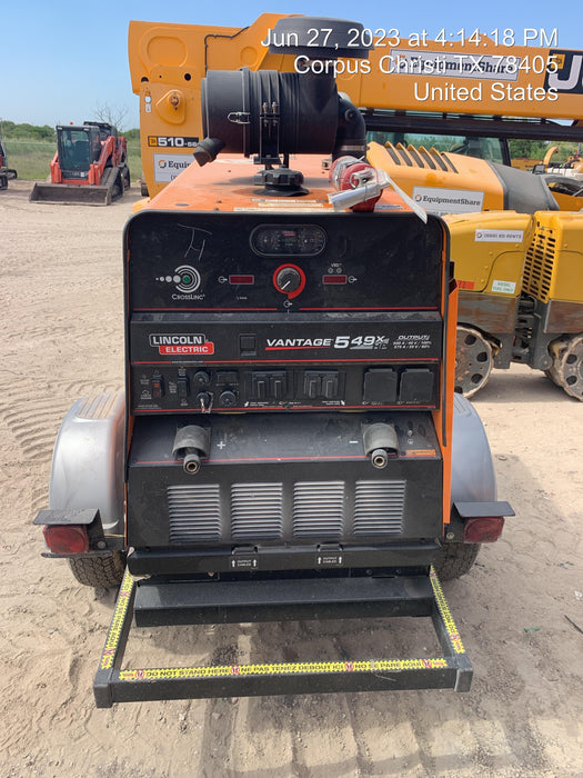 2022 Lincoln Electric Vantage 549X Crosslink Technology, Trailer Mounted, ES Decals, T3