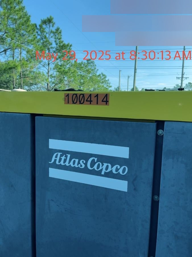 2020 ATLAS COPCO PAS 150 HF CS Enclosed