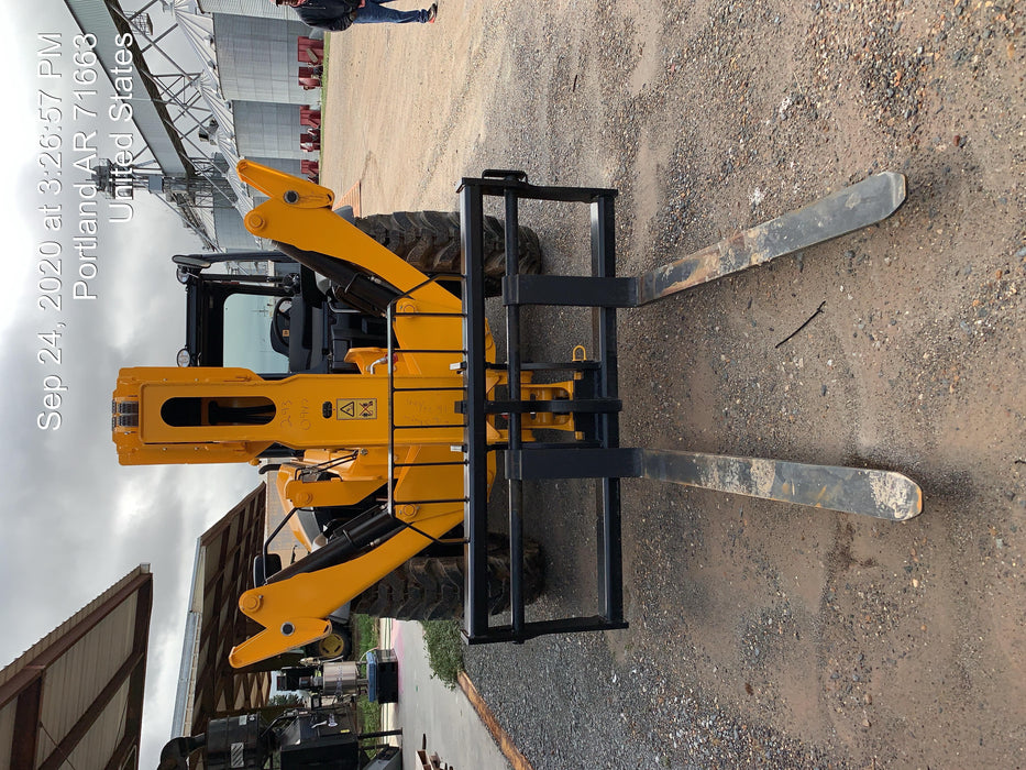 2020 JCB 510-56 Canopy, Solid Tires, Work Lights, Beacon, Aux Hydraulics, Back up Alarm, Lifting Eye, ES Decals