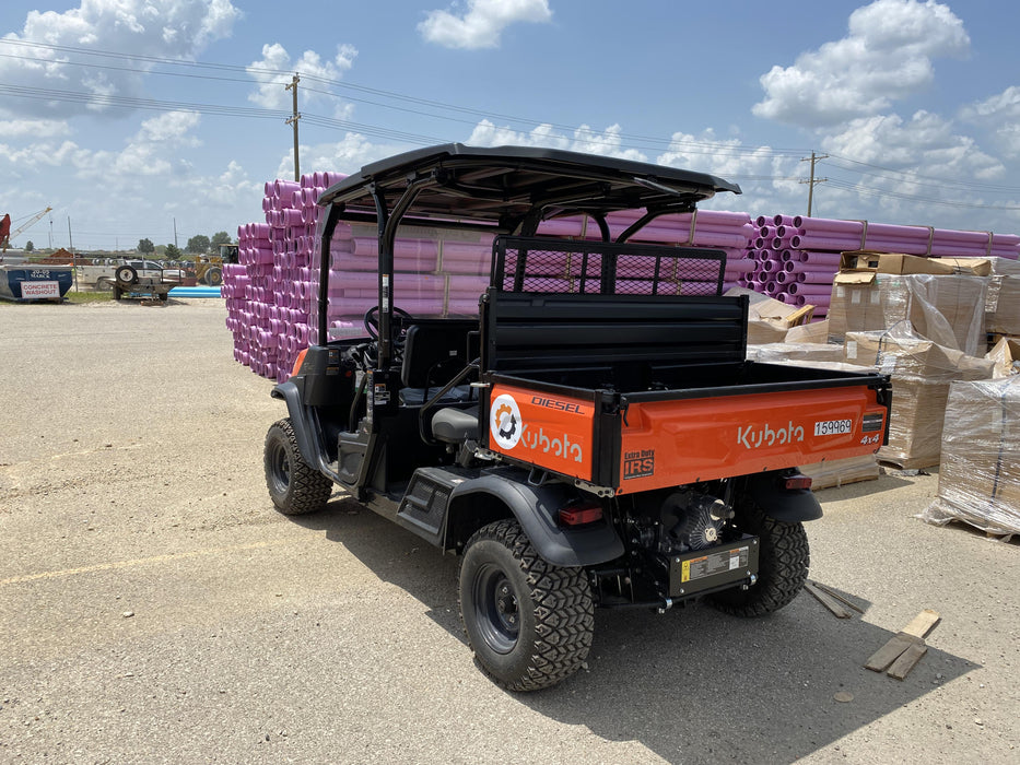 2021 Kubota RTV-X1140W-H Plastic Canopy, Windshield Acrylic Clear, LED Strobe Light, Wire Harness Kit, Back up Alarm