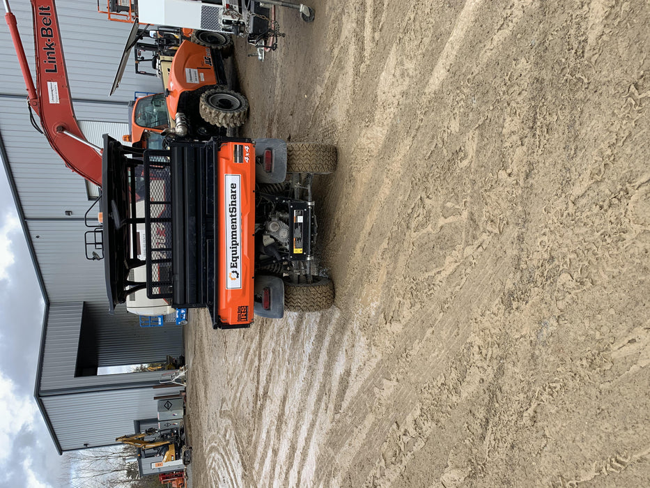 2020 Kubota RTV-X1140W-H 4WD utility cart -LED strobe -Windshield tempered glass -Plastic canopy -Wire harness kit -Backup alarm