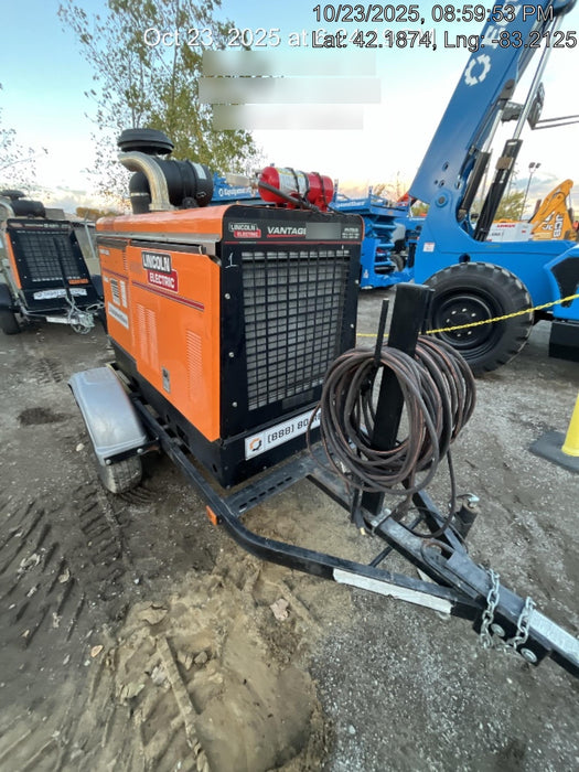2022 Lincoln Electric Vantage 549X Crosslink Technology, Trailer Mounted, ES Decals, T3