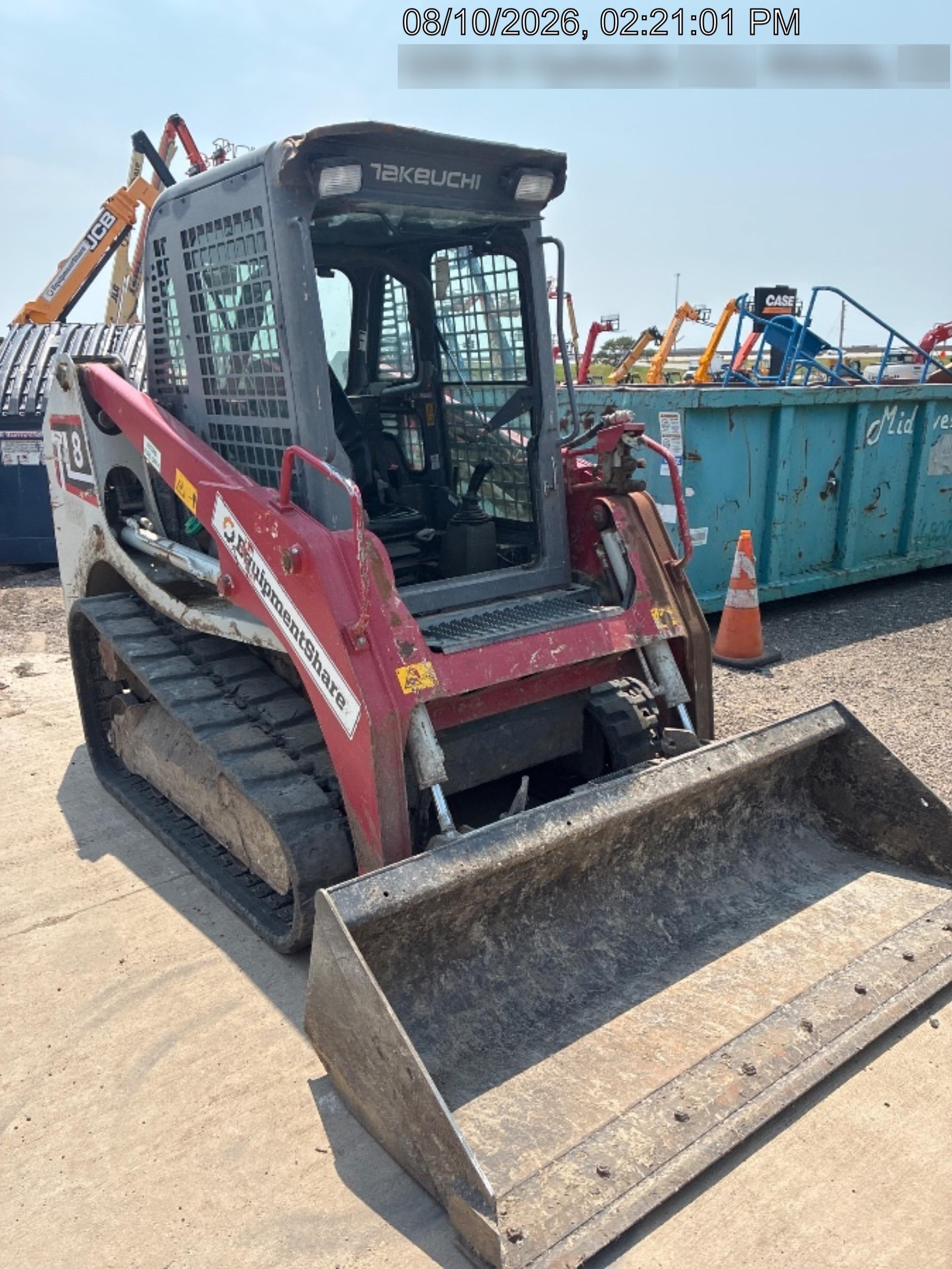 2019 TAKEUCHI TL8