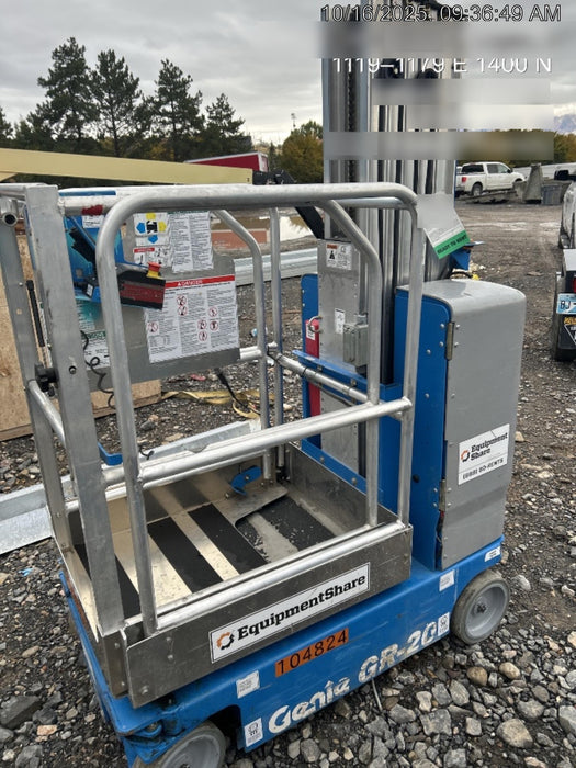 2020 GENIE GR-20