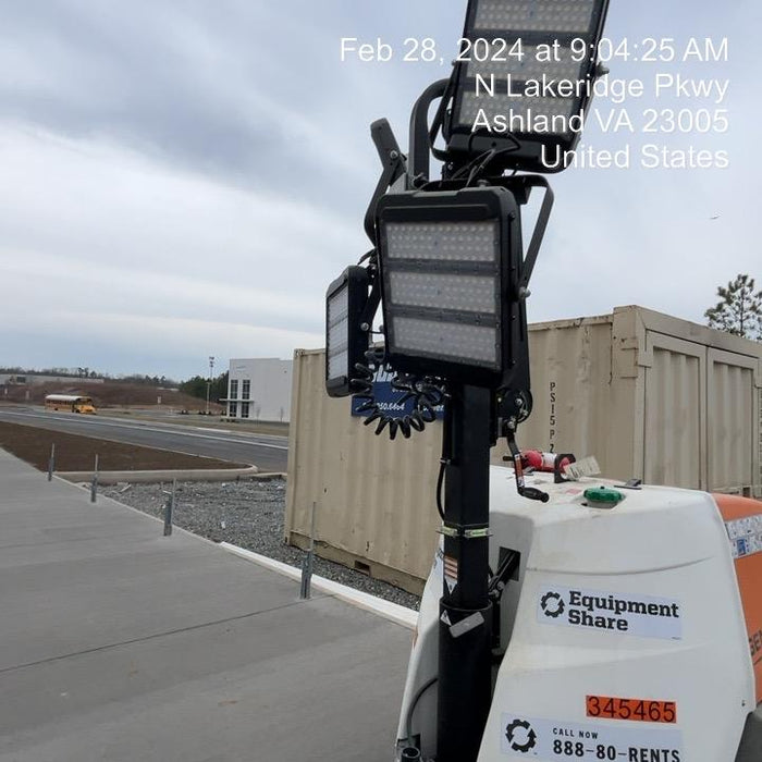 2023 Generac MLT2 Diesel, Flex Switch 120V Input, Powerzone Controller, (4) 320W LED Lights, 4kW Generator, 39.9 Gal Fuel Tank, 2" Ball, T3