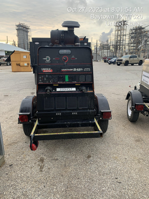 2022 Lincoln Electric Vantage 549X VANTAGE 549X READY-PAK 3