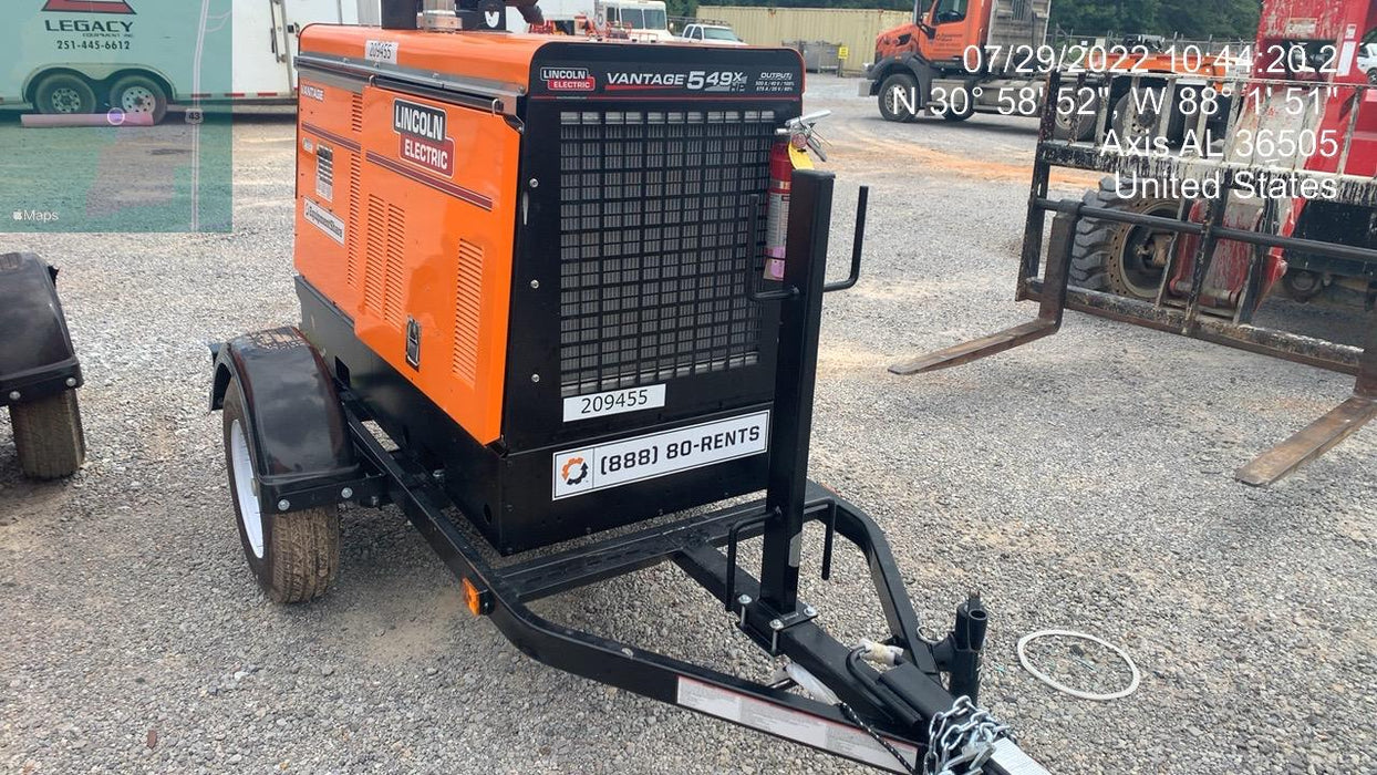 2022 Lincoln Electric Vantage 549X VANTAGE 549X READY-PAK 3