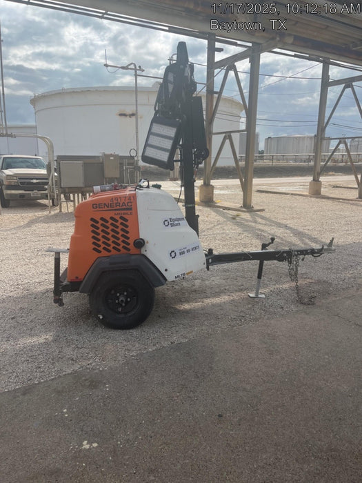 2025 Generac MLTS-4 Diesel, Mitsubishi L2E, 7.1 hp @1800 rpm, Flex Switch 120V Input, Powerzone Controller, (4) 320W LED Lights, 4kW Generator, 39.9 Gal Fuel Tank, 2" Ball, ES Decals