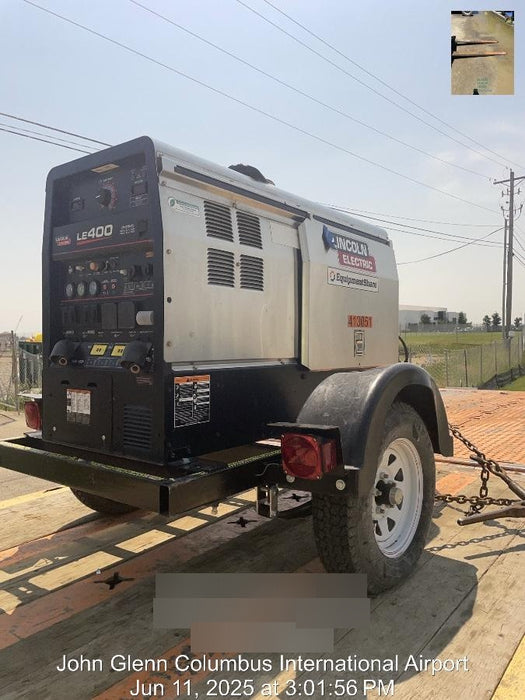 2024 Lincoln Electric LE400 Kubota V1505, Trlr, Cable Rack, Light Kit, ES Decals, T3