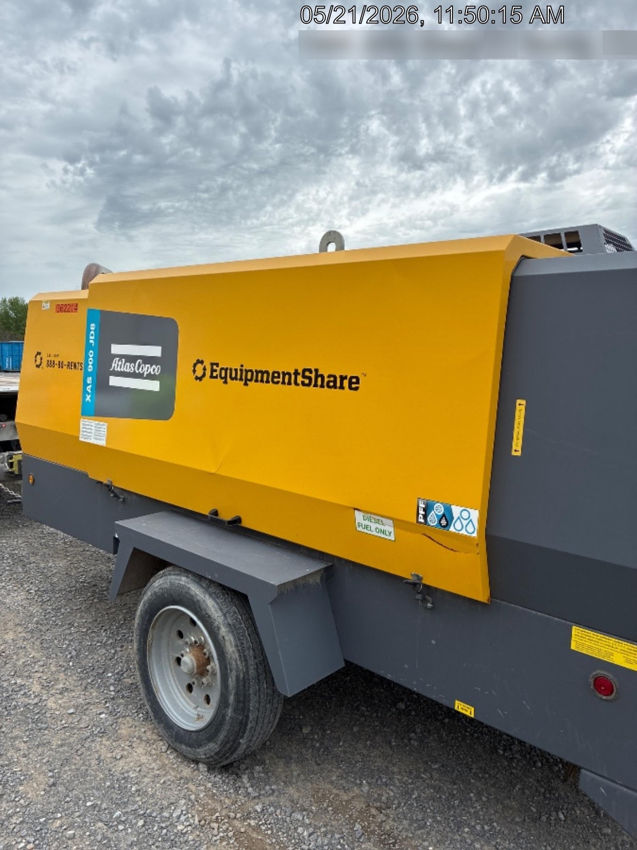 2023 ATLAS COPCO XAS 900