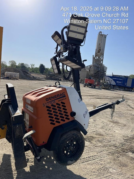 2023 Generac MLT2 Diesel, Flex Switch 120V Input, Powerzone Controller, 
(4) 320W LED Lights, 4kW Generator, 39.9 Gal Fuel Tank, 2" Ball, T3