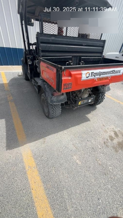 2021 Kubota RTV-X1140W-H Plastic Canopy, Windshield Acrylic Clear, LED Strobe Light, Wire Harness Kit, Back up Alarm